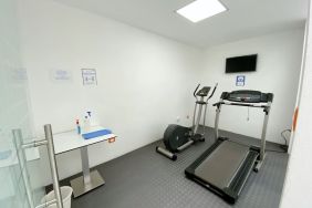 Fitness center at Hotel Star Express Puebla.