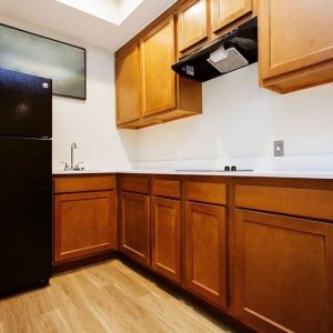 Day use room with kitchen at Palace Inn Westpark Blue.