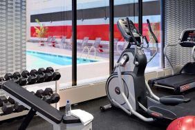 Fitness center at Sonesta Philadelphia Rittenhouse Square.