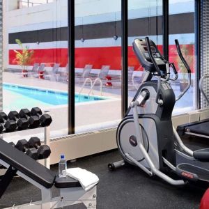 Fitness center at Sonesta Philadelphia Rittenhouse Square.