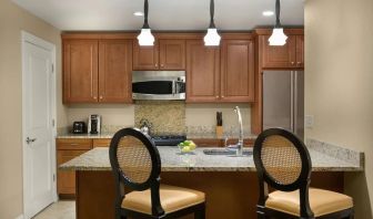 Day use room with kitchen at The Chase Park Plaza Royal Sonesta St. Louis.