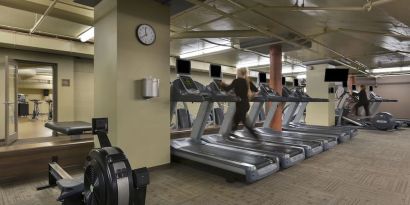 Fitness center at The Chase Park Plaza Royal Sonesta St. Louis.