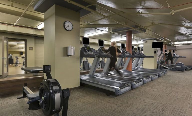 Fitness center at The Chase Park Plaza Royal Sonesta St. Louis.