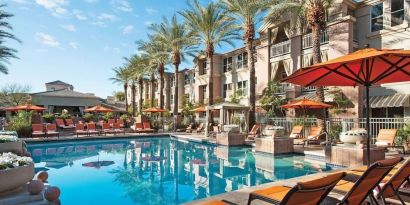 Stunning outdoor pool at Sonesta Suites Scottsdale Gainey Ranch.