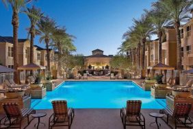 Luxurious outdoor pool at Sonesta Suites Scottsdale Gainey Ranch.