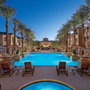 Luxurious outdoor pool at Sonesta Suites Scottsdale Gainey Ranch.