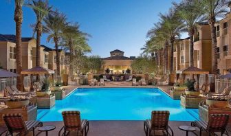 Luxurious outdoor pool at Sonesta Suites Scottsdale Gainey Ranch.