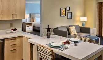 Day use room with kitchen at Sonesta ES Suites New Orleans.