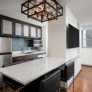 King room with kitchen at Royal Sonesta Chicago Downtown. 