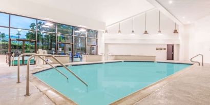 Indoor pool at Sonesta Irvine.