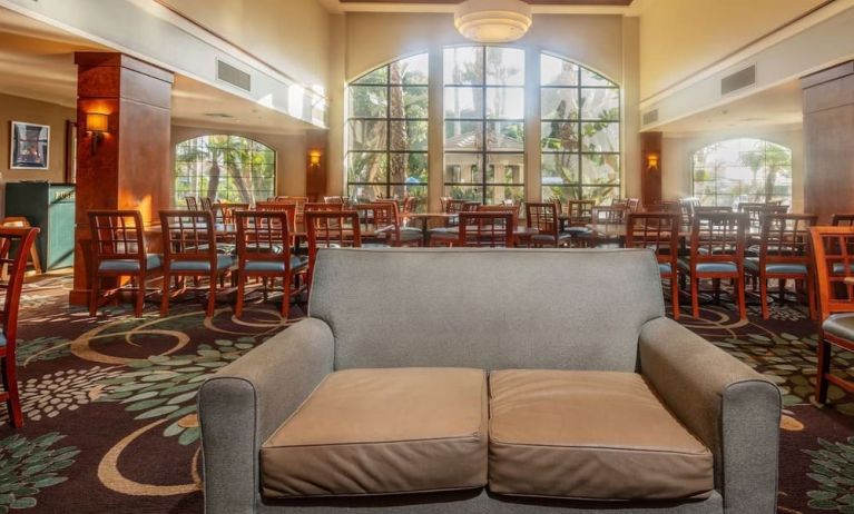 Lobby and lounge at Sonesta ES Suites Anaheim Resort Area.