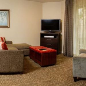 Day use room with lounge at Sonesta ES Suites San Jose Airport.