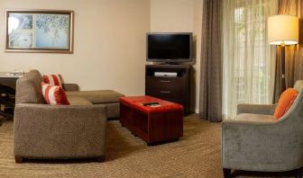 Day use room with lounge at Sonesta ES Suites San Jose Airport.