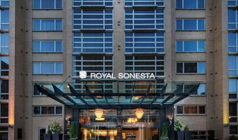 Hotel exterior at Royal Sonesta Washington DC Dupont Circle.