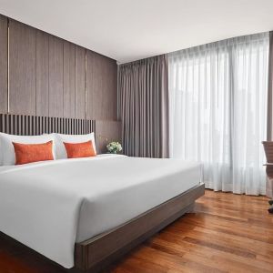 Day use room with natural light at Fraser Suites Sukhumvit, Bangkok.