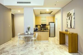 Day use room with kitchen at Fraser Residence Sudirman Jakarta.