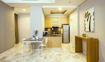 Day use room with kitchen at Fraser Residence Sudirman Jakarta.