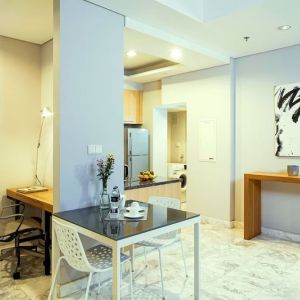 Day use room with work space at Fraser Residence Sudirman Jakarta.