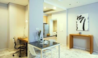 Day use room with work space at Fraser Residence Sudirman Jakarta.