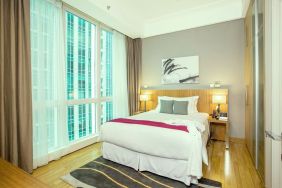 Day use room at Fraser Residence Sudirman Jakarta.