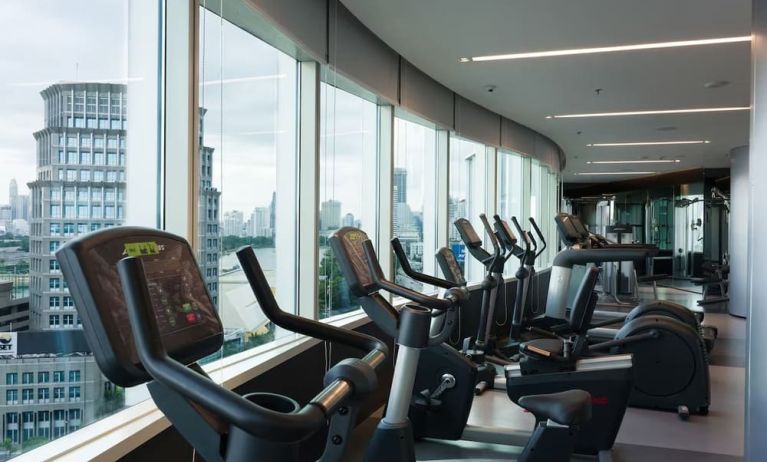 Fitness center at Modena By Fraser Bangkok.