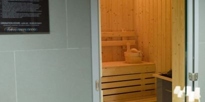 Steam room and sauna available at Modena By Fraser Bangkok.