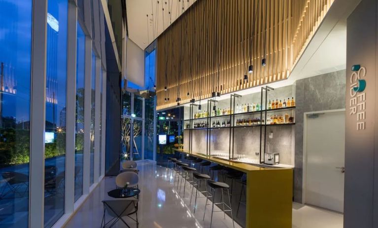 Hotel bar at Modena By Fraser Bangkok.