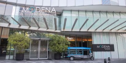 Off-site parking available at Modena By Fraser Bangkok.