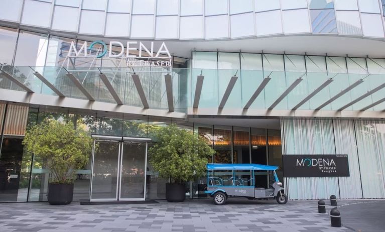 Off-site parking available at Modena By Fraser Bangkok.