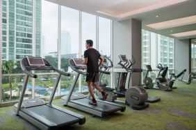 Gym available at Fraser Place Setiabudi Jakarta.