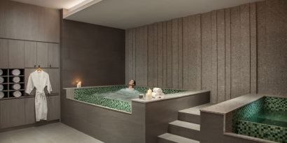 Luxurious spa at Fraser Place Setiabudi Jakarta.