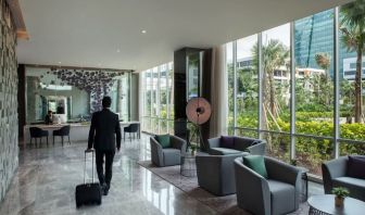 Lobby and lounge at Fraser Place Setiabudi Jakarta.