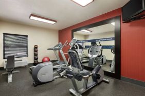 Fitness center at Hampton Inn Tracy.