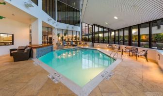 Indoor pool at Sonesta White Plains Downtown.