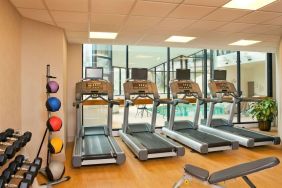 Fitness center at Sonesta White Plains Downtown.