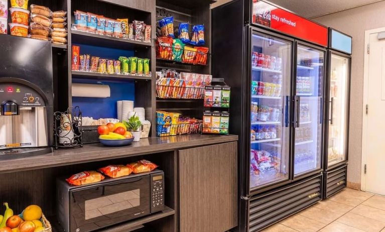 Snack bar at Sonesta Simply Suites Oklahoma City Airport.