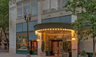 Hotel exterior at Royal Sonesta Portland Downtown.