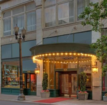 Hotel exterior at Royal Sonesta Portland Downtown.