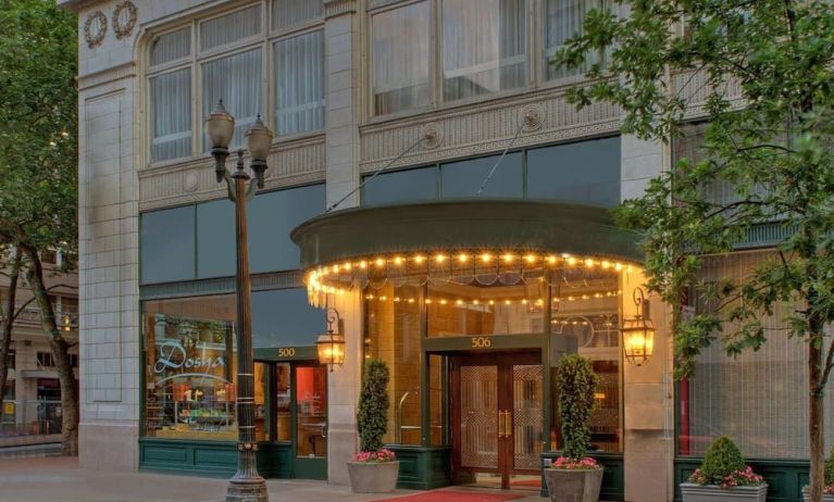 Hotel exterior at Royal Sonesta Portland Downtown.