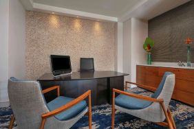 Business center at Royal Sonesta San Juan.