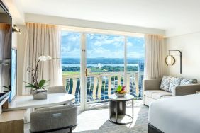 Day room with sea view at Royal Sonesta San Juan.