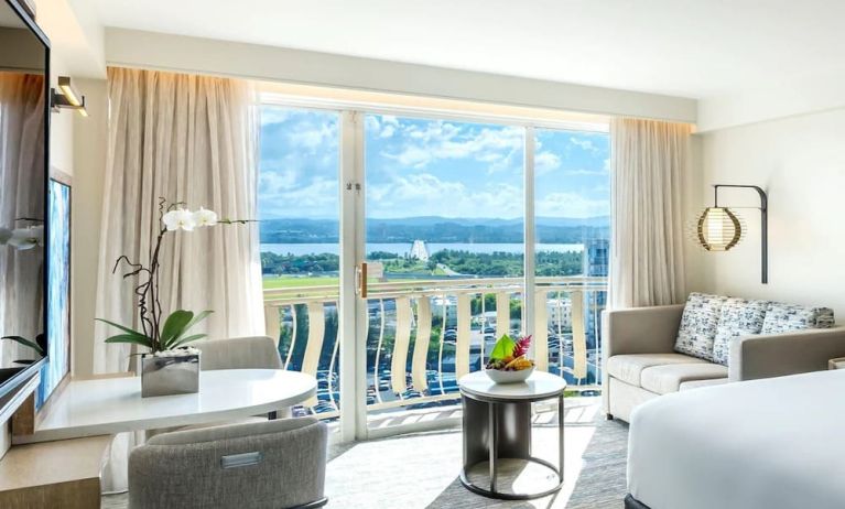 Day room with sea view at Royal Sonesta San Juan.