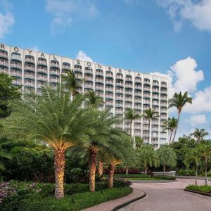 Hotel exterior by day at Royal Sonesta San Juan.