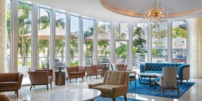 Sunlight lounge at Royal Sonesta San Juan.