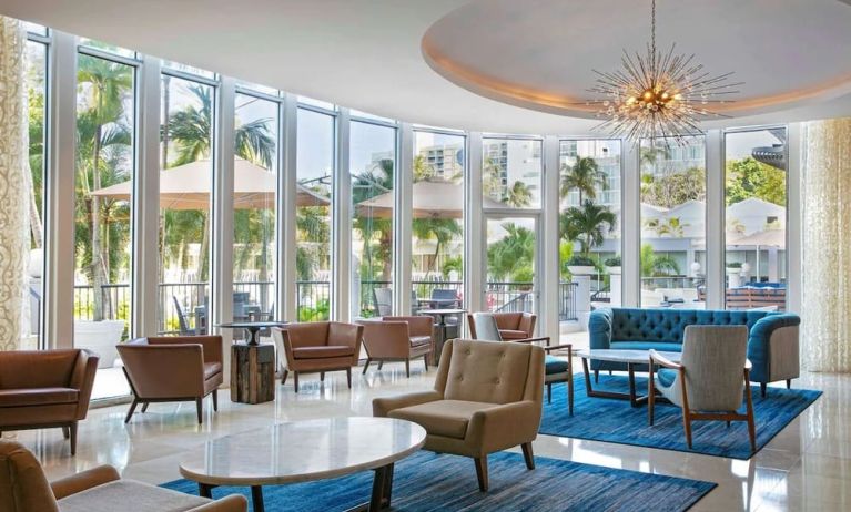 Sunlight lounge at Royal Sonesta San Juan.