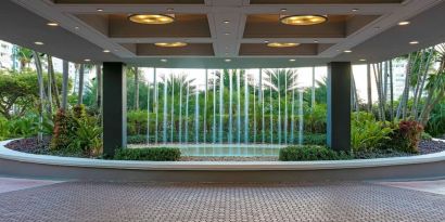 Reception entrance at Royal Sonesta San Juan.