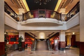 Lobby entrance at The Stephen F Austin Royal Sonesta Hotel.