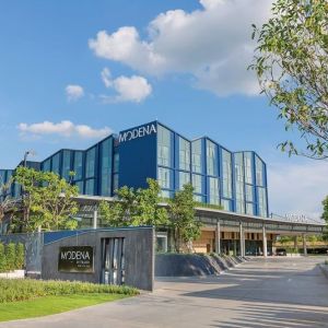 Hotel exterior at Modena By Fraser Buriram.