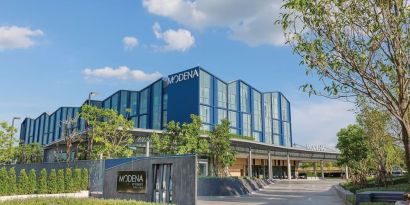 Hotel exterior at Modena By Fraser Buriram.