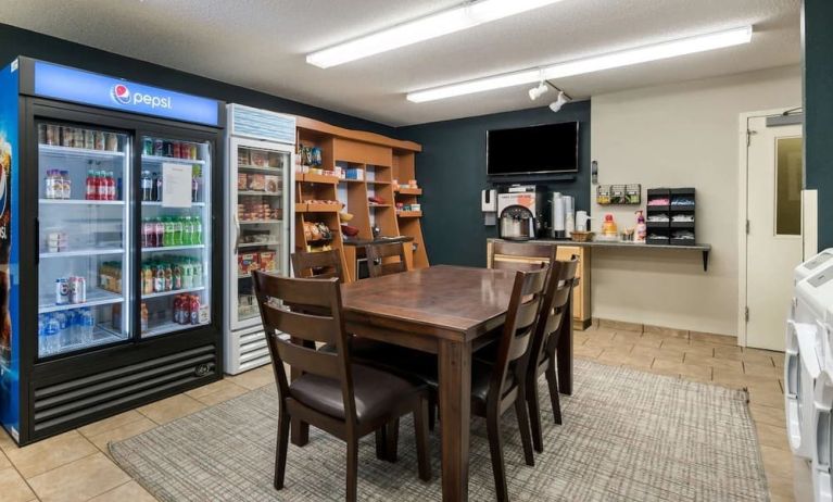 Snack bar at Sonesta Simply Suites Hampton.